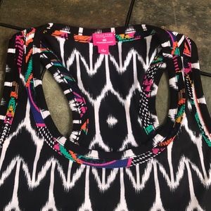 Trina Turk TribalMaxi dress racerback